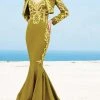 MNM Couture - 2348 Embroidered Mermaid Dress With Bolero
