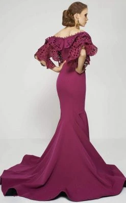 Formal Gowns MNM Couture - 2364 Exquisite Cutout Off Shoulder Long Gown