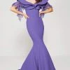 MNM Couture - 2365 Layered Off Shoulder Mermaid Dress 2 MNM Couture - 2365 Layered Off Shoulder Mermaid Dress