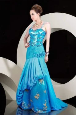 MNM Couture - 6050 Bedazzled Sweetheart A-line Dress Formal Gowns
