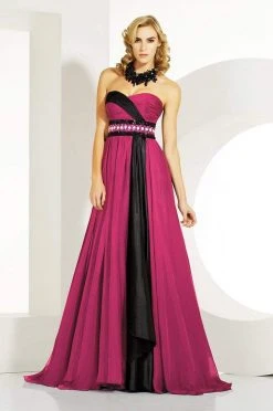 MNM Couture - 6516 Bejeweled Sweetheart A-line Dress