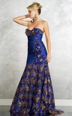 MNM Couture - 6539 Laced Sweetheart A-line Dress