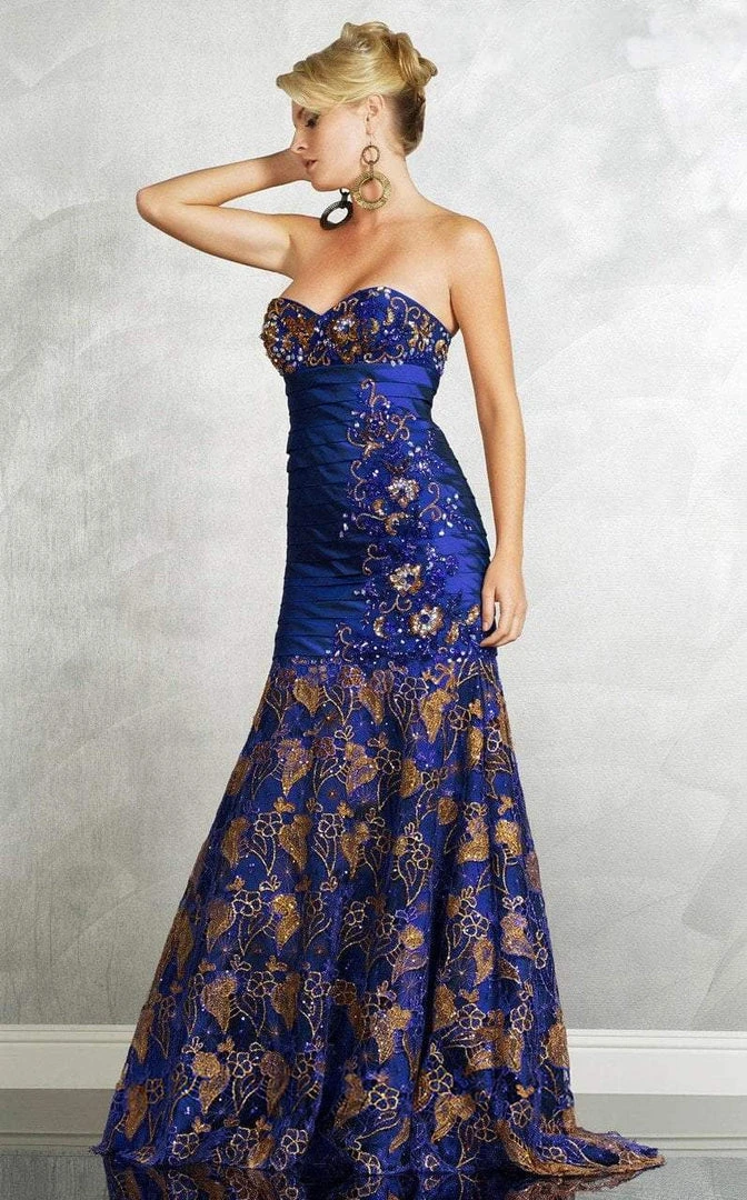 MNM Couture - 6539 Laced Sweetheart A-line Dress 3 MNM Couture - 6539 Laced Sweetheart A-line Dress