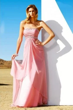 MNM Couture - 7310 Bejeweled Straight Sheath Dress Formal Gowns 9 MNM Couture - 7310 Bejeweled Straight Sheath Dress Formal Gowns