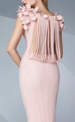 Formal Gowns MNM Couture - Detailed Sweetheart Mermaid Dress G0548