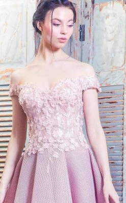 MNM Couture - Gorgeous Off-Shoulder Cocktail Dress K3505 Cocktail Dresses