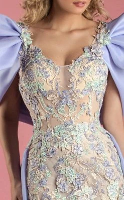 MNM Couture - K3552 Butterfly Sleeve Scoop Sheath Dress Formal Gowns 5 MNM Couture - K3552 Butterfly Sleeve Scoop Sheath Dress Formal Gowns