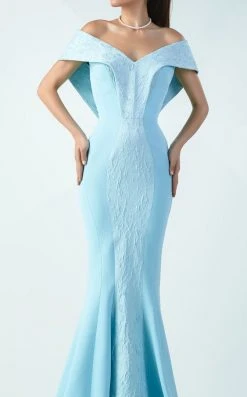 MNM Couture - Lace Off Shoulder Haute Couture Dress G0718