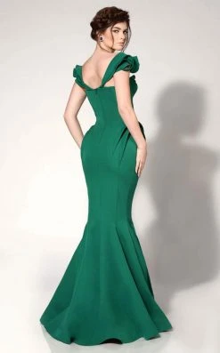 Formal Gowns MNM Couture - Ruffle Accented Sweetheart Mermaid Dress 2263