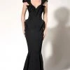 Formal Gowns MNM Couture - Ruffle Accented Sweetheart Mermaid Dress 2263