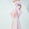 MNM Couture - Wide Off Shoulder Haute Couture Dress G0712 Formal Gowns
