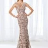 Formal Gowns Mon Cheri - Illusion Lace Bateau Evening Dress 118671 - 1 Pc Navy In Size 8 Available 1 Formal Gowns Mon Cheri - Illusion Lace Bateau Evening Dress 118671 - 1 Pc Navy In Size 8 Available