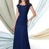 Mon Cheri - Lace Bateau Dress In Midnight 114906 - 1 Pc Foundation In Size 10 Available Formal Gowns 1 Mon Cheri - Lace Bateau Dress In Midnight 114906 - 1 Pc Foundation In Size 10 Available Formal Gowns