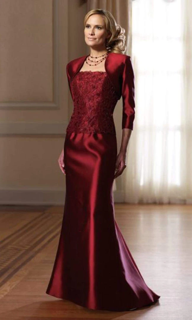 Formal Gowns Montage By Mon Cheri - 210992P Lace Overlay Bodice Mermaid Dress 3 Formal Gowns Montage By Mon Cheri - 210992P Lace Overlay Bodice Mermaid Dress