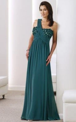 Formal Gowns Montage By Mon Cheri - 211907 Long Dress In Spruce