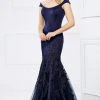Formal Gowns Montage By Mon Cheri - 217952 Off-Shoulder Tulle Dress 1 Formal Gowns Montage By Mon Cheri - 217952 Off-Shoulder Tulle Dress