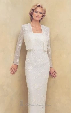 Montage By Mon Cheri - 21917 Embroidered Sheath Dress With Bolero 5 Montage By Mon Cheri - 21917 Embroidered Sheath Dress With Bolero