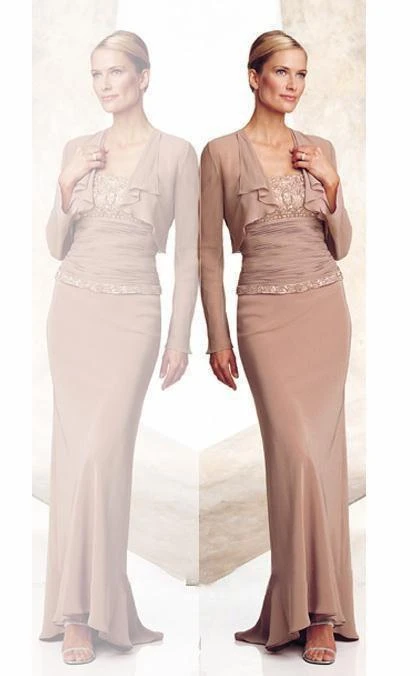 Montage By Mon Cheri - 26908P Embroidered Straight Across Evening Gown 3 Montage By Mon Cheri - 26908P Embroidered Straight Across Evening Gown