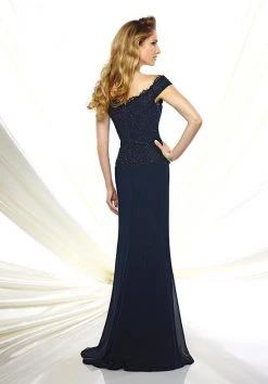 Formal Gowns Montage By Mon Cheri - Lace Chiffon Dress 116937