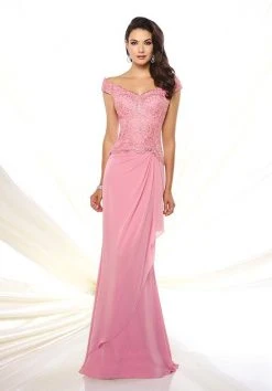 Formal Gowns Montage By Mon Cheri - Lace Chiffon Dress 116937