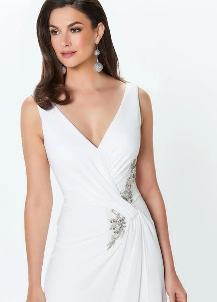 Montage By Mon Cheri Shirr-Front Overskirt Jumpsuit 119936 Plus Size Dresses 4 Montage By Mon Cheri Shirr-Front Overskirt Jumpsuit 119936 Plus Size Dresses