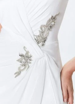 Montage By Mon Cheri Shirr-Front Overskirt Jumpsuit 119936 Plus Size Dresses 11 Montage By Mon Cheri Shirr-Front Overskirt Jumpsuit 119936 Plus Size Dresses