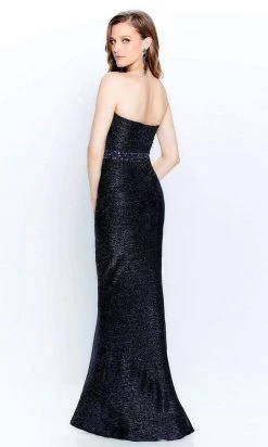 Montage By Mon Cheri - Strapless Fitted Evening Dress 120902 - 1 Pc Navy In Size 20 Available 9 Montage By Mon Cheri - Strapless Fitted Evening Dress 120902 - 1 Pc Navy In Size 20 Available