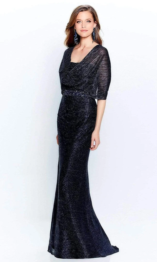 Montage By Mon Cheri - Strapless Fitted Evening Dress 120902 - 1 Pc Navy In Size 20 Available 3 Montage By Mon Cheri - Strapless Fitted Evening Dress 120902 - 1 Pc Navy In Size 20 Available