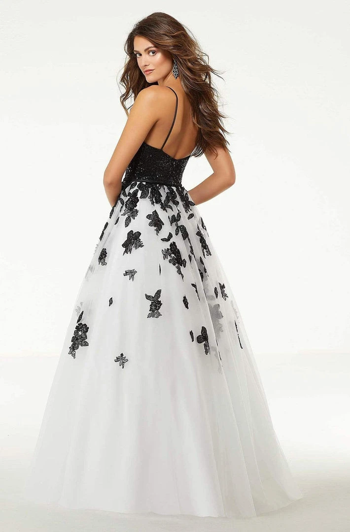 Formal Gowns Mori Lee - 45026 Floral Embroidered And Sequined Long Dress 4 Formal Gowns Mori Lee - 45026 Floral Embroidered And Sequined Long Dress