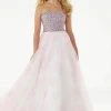 Formal Gowns Mori Lee - 45071 Straight Across A-line Long Dress 1 Formal Gowns Mori Lee - 45071 Straight Across A-line Long Dress