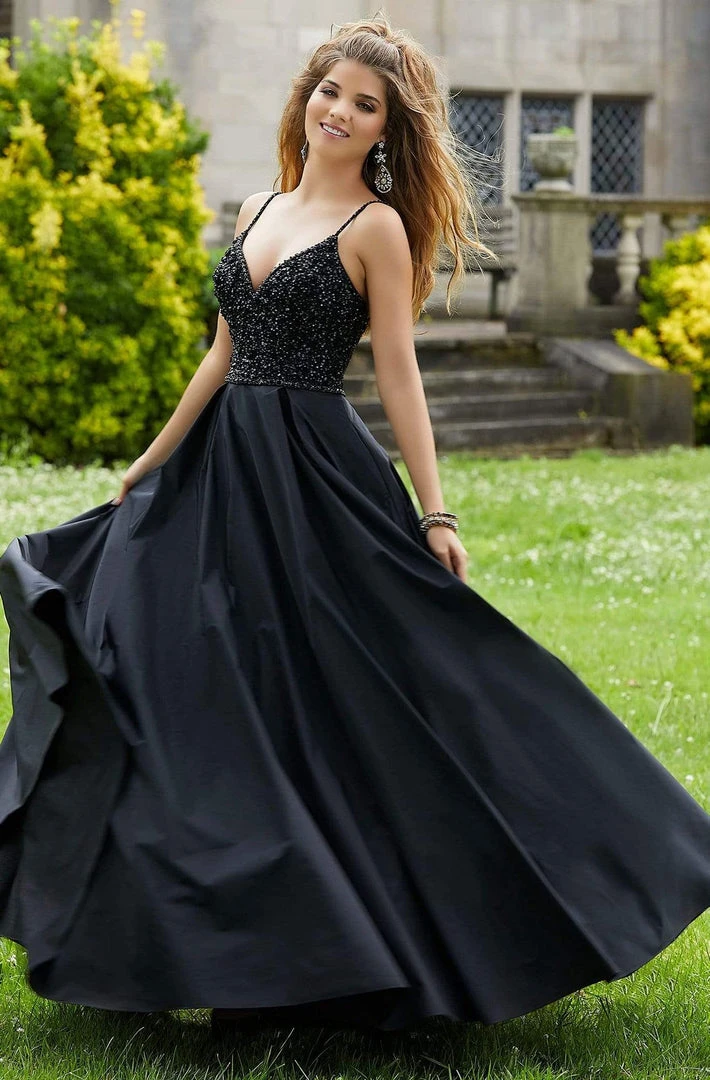 Mori Lee - 45086 Jeweled Taffeta Long Ballgown Formal Gowns 6 Mori Lee - 45086 Jeweled Taffeta Long Ballgown Formal Gowns