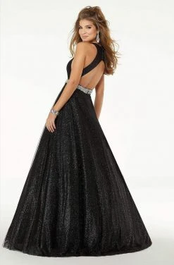 Formal Gowns Mori Lee - 45097 Iridescent Glittered And Jeweled Ballgown