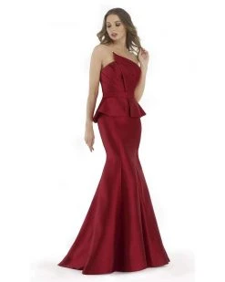 Morrell Maxie - Strapless Asymmetric Mermaid Dress 15635