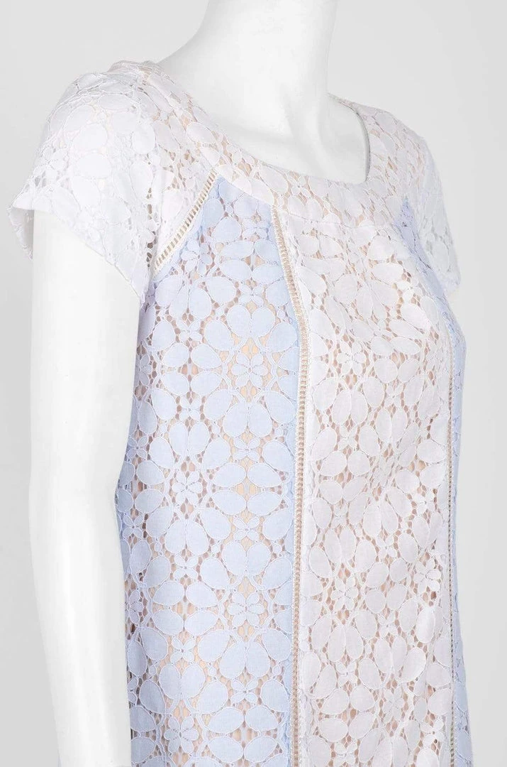 Nanette Nanette Lepore - ND8S130A3 Floral Lace Scoop A-line Dress Cocktail Dresses 7 Nanette Nanette Lepore - ND8S130A3 Floral Lace Scoop A-line Dress Cocktail Dresses