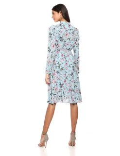 Nanette Nanette Lepore - NM9S171Y9 Long Sleeve Floral Print Dress