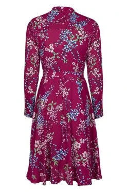 Nanette Nanette Lepore - NM9S171Y9 Long Sleeve Floral Print Dress