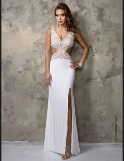 Formal Gowns Nina Canacci - 1217 Dress In Ivory