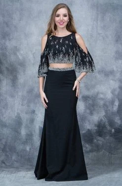 Nina Canacci - 1354 Two Piece Embellished Sheath Dress