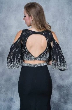 Nina Canacci - 1354 Two Piece Embellished Sheath Dress 6 Nina Canacci - 1354 Two Piece Embellished Sheath Dress