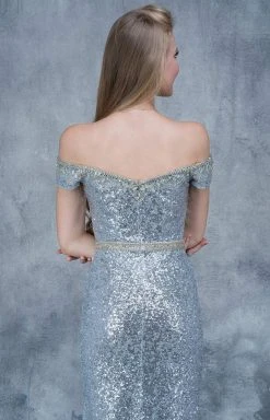 Formal Gowns Nina Canacci - 1361 Embellished Off Shoulder Sheath Dress 13 Formal Gowns Nina Canacci - 1361 Embellished Off Shoulder Sheath Dress