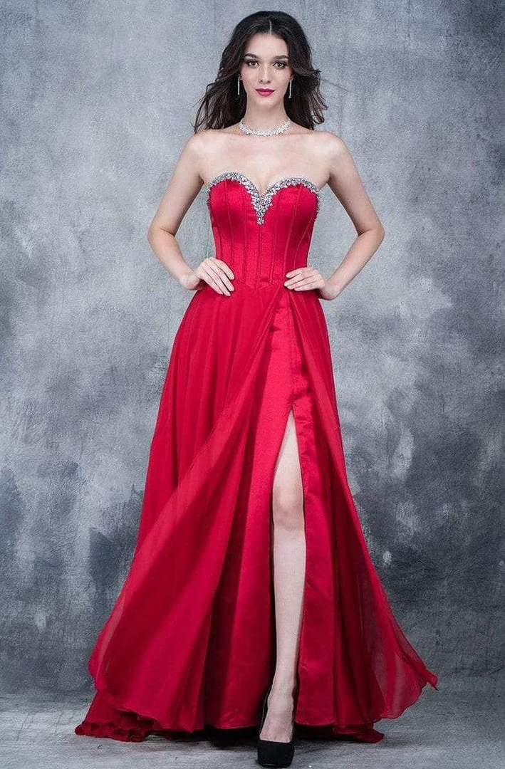 Formal Gowns Nina Canacci - 1391 Bejeweled Sweetheart A-line Dress 3 Formal Gowns Nina Canacci - 1391 Bejeweled Sweetheart A-line Dress