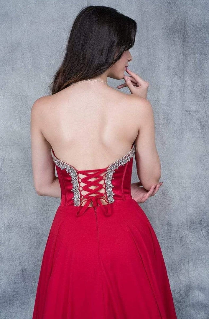 Formal Gowns Nina Canacci - 1391 Bejeweled Sweetheart A-line Dress 6 Formal Gowns Nina Canacci - 1391 Bejeweled Sweetheart A-line Dress