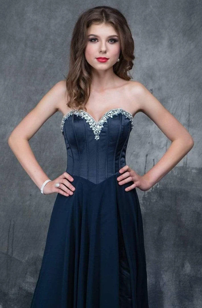 Formal Gowns Nina Canacci - 1391 Bejeweled Sweetheart A-line Dress 10 Formal Gowns Nina Canacci - 1391 Bejeweled Sweetheart A-line Dress