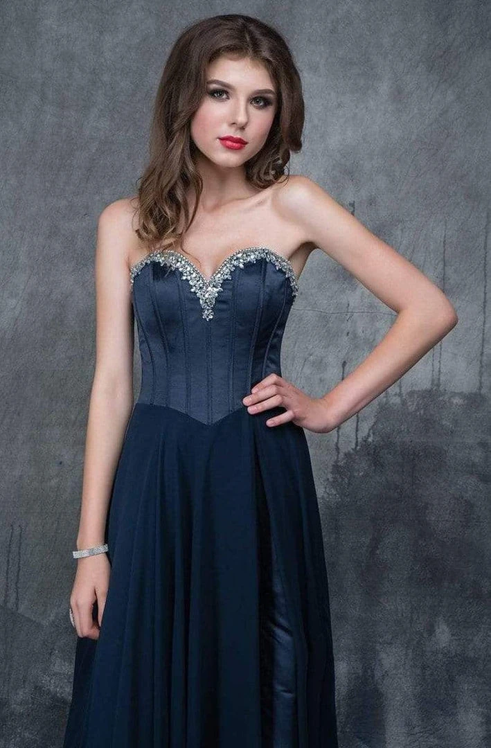 Formal Gowns Nina Canacci - 1391 Bejeweled Sweetheart A-line Dress 12 Formal Gowns Nina Canacci - 1391 Bejeweled Sweetheart A-line Dress