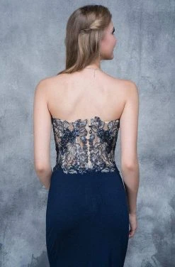 Formal Gowns Nina Canacci - 2117 Embroidered Illusion Corset Gown 12 Formal Gowns Nina Canacci - 2117 Embroidered Illusion Corset Gown