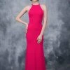 Nina Canacci - 2159 High Halter Cutout Sheath Gown Formal Gowns 2 Nina Canacci - 2159 High Halter Cutout Sheath Gown Formal Gowns