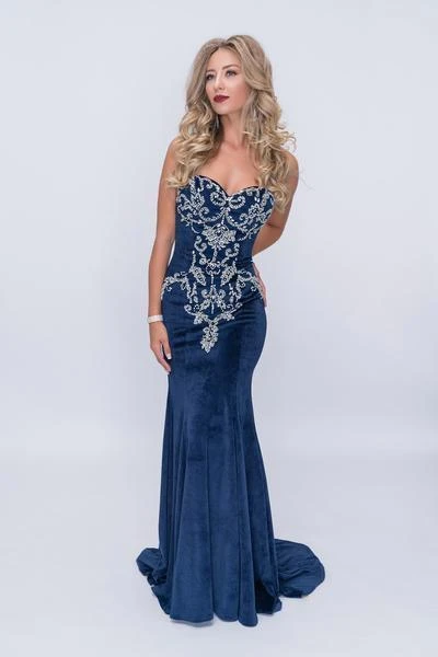 Formal Gowns Nina Canacci - 2185 Rhinestone Accented Sweetheart Trumpet Dress 3 Formal Gowns Nina Canacci - 2185 Rhinestone Accented Sweetheart Trumpet Dress
