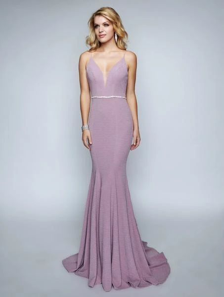 Formal Gowns Nina Canacci - 6516 Plunging V-Neck Trumpet Evening Dress 5 Formal Gowns Nina Canacci - 6516 Plunging V-Neck Trumpet Evening Dress