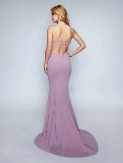 Formal Gowns Nina Canacci - 6516 Plunging V-Neck Trumpet Evening Dress 9 Formal Gowns Nina Canacci - 6516 Plunging V-Neck Trumpet Evening Dress