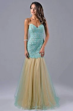 Nina Canacci - 7311 Dress In Mint Nude